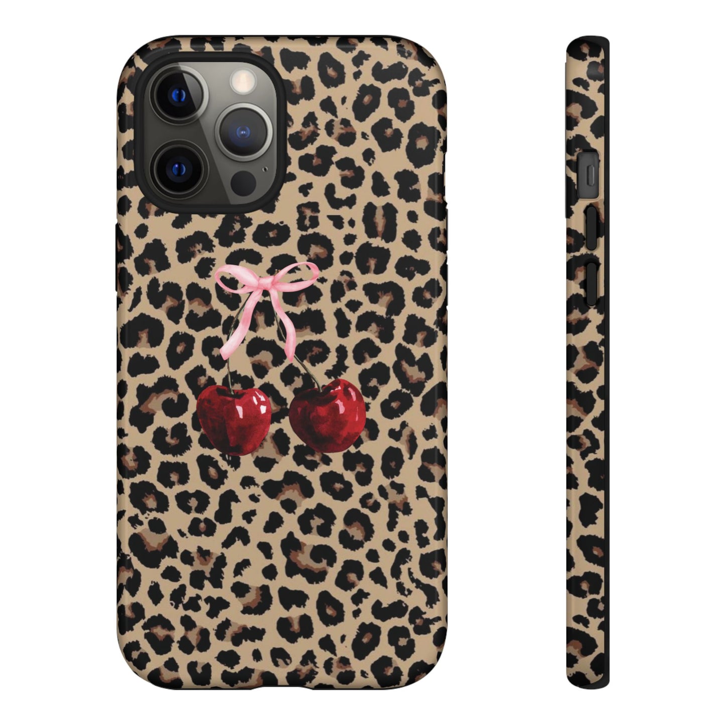 Phone Case: Bows and Cherries