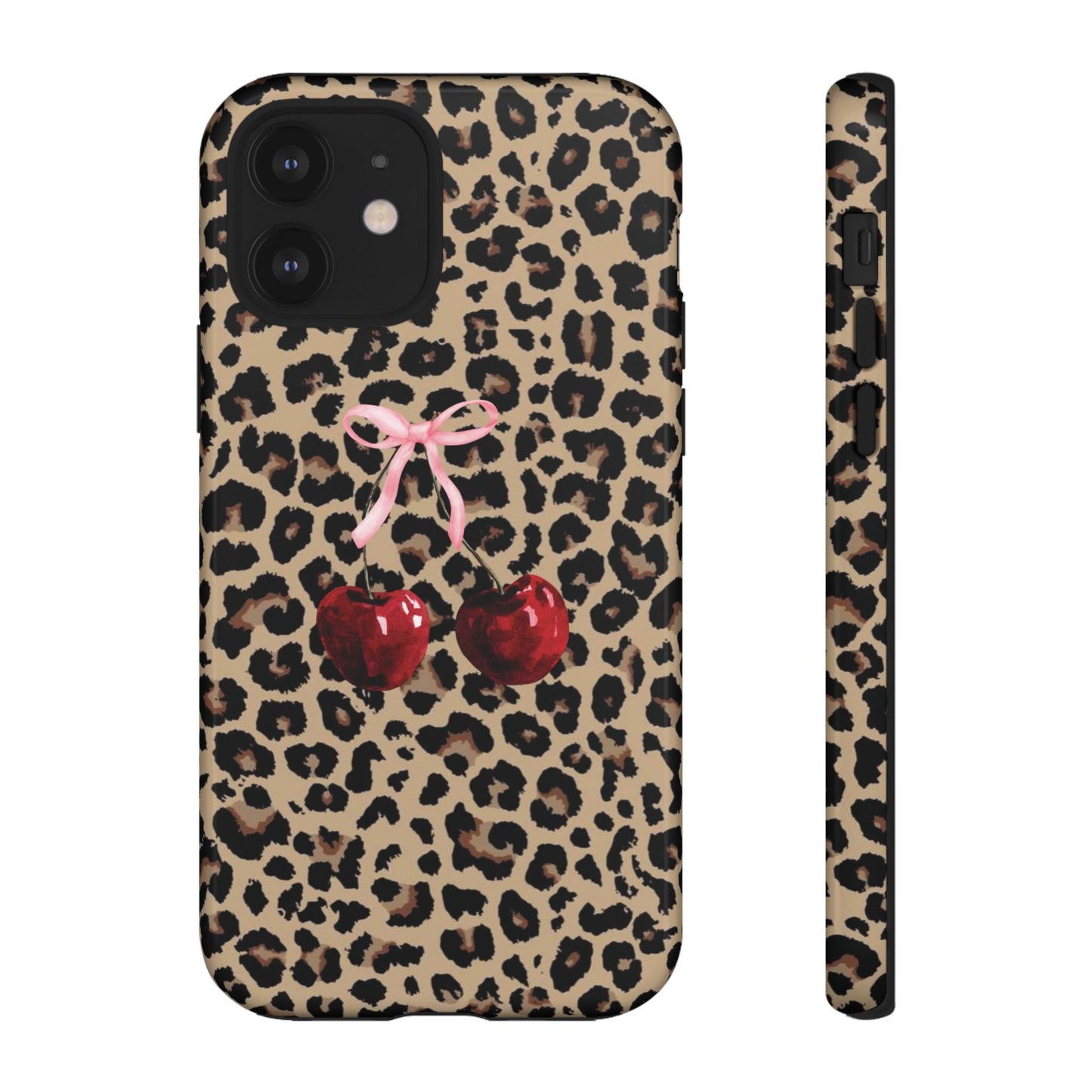 Phone Case: Bows and Cherries