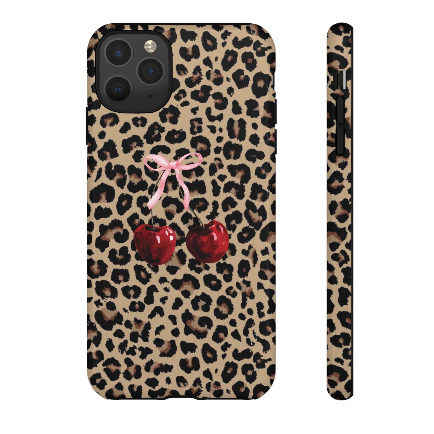 Phone Case: Bows and Cherries