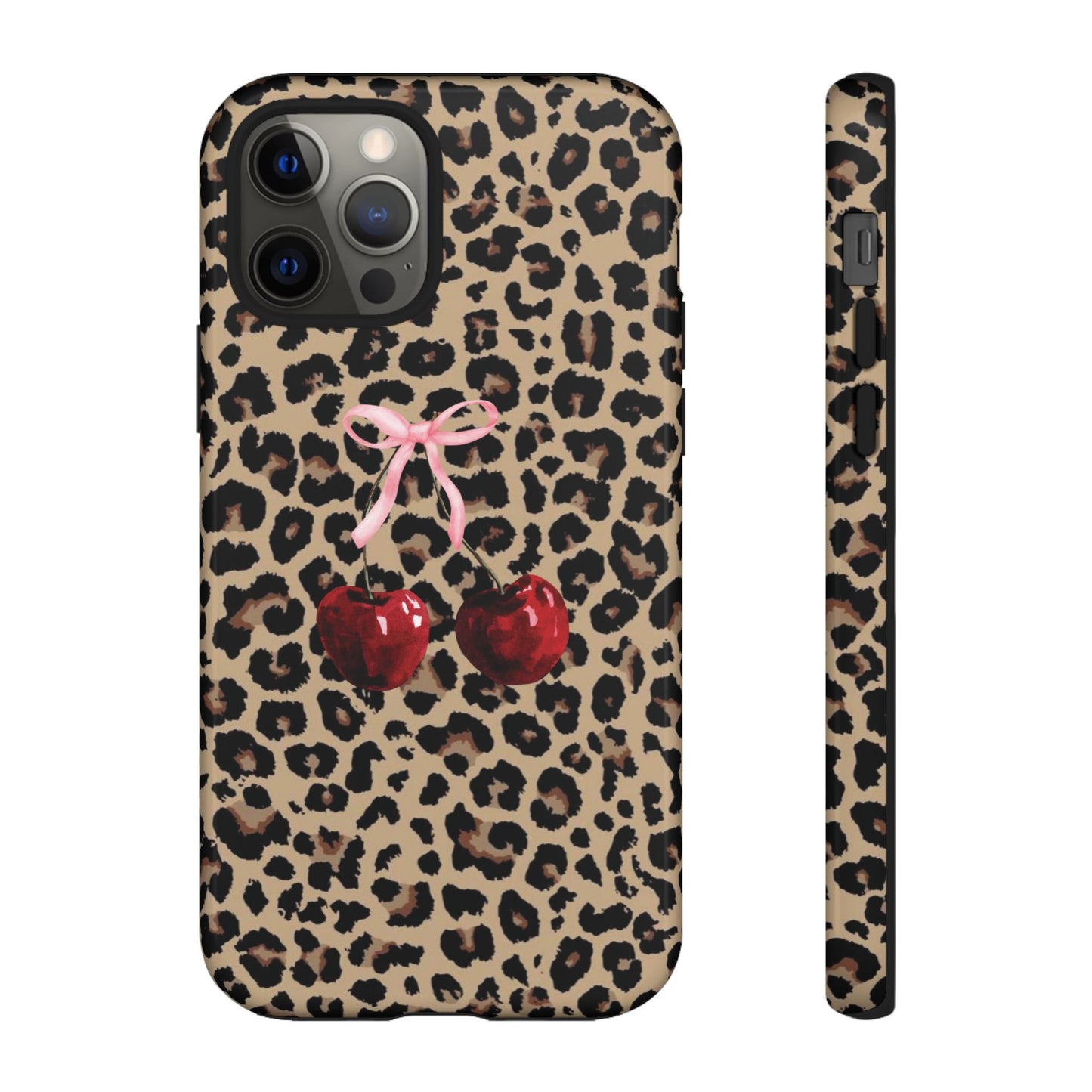 Phone Case: Bows and Cherries