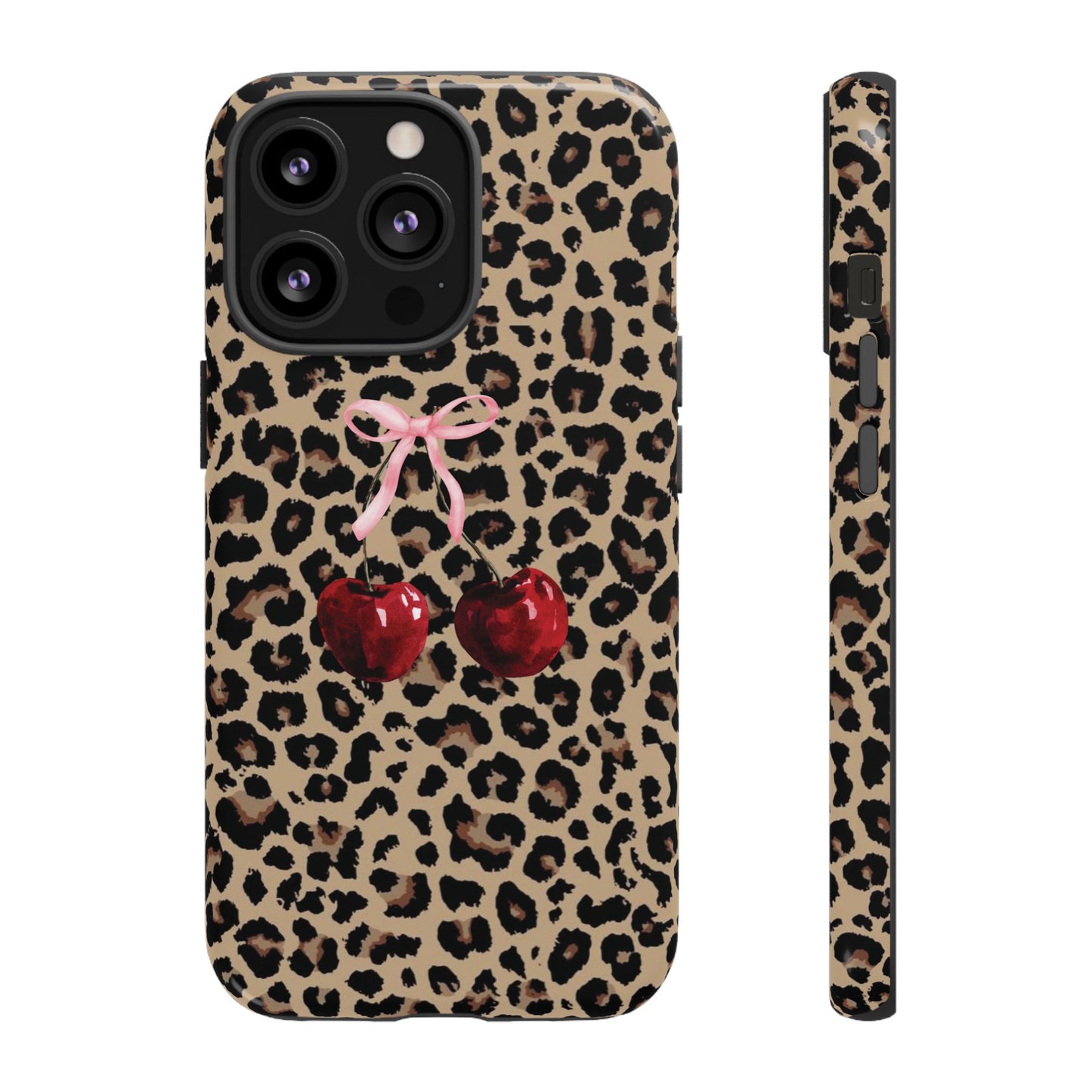 Phone Case: Bows and Cherries