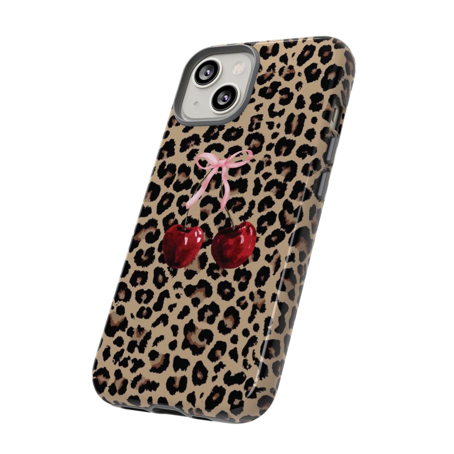 Phone Case: Bows and Cherries