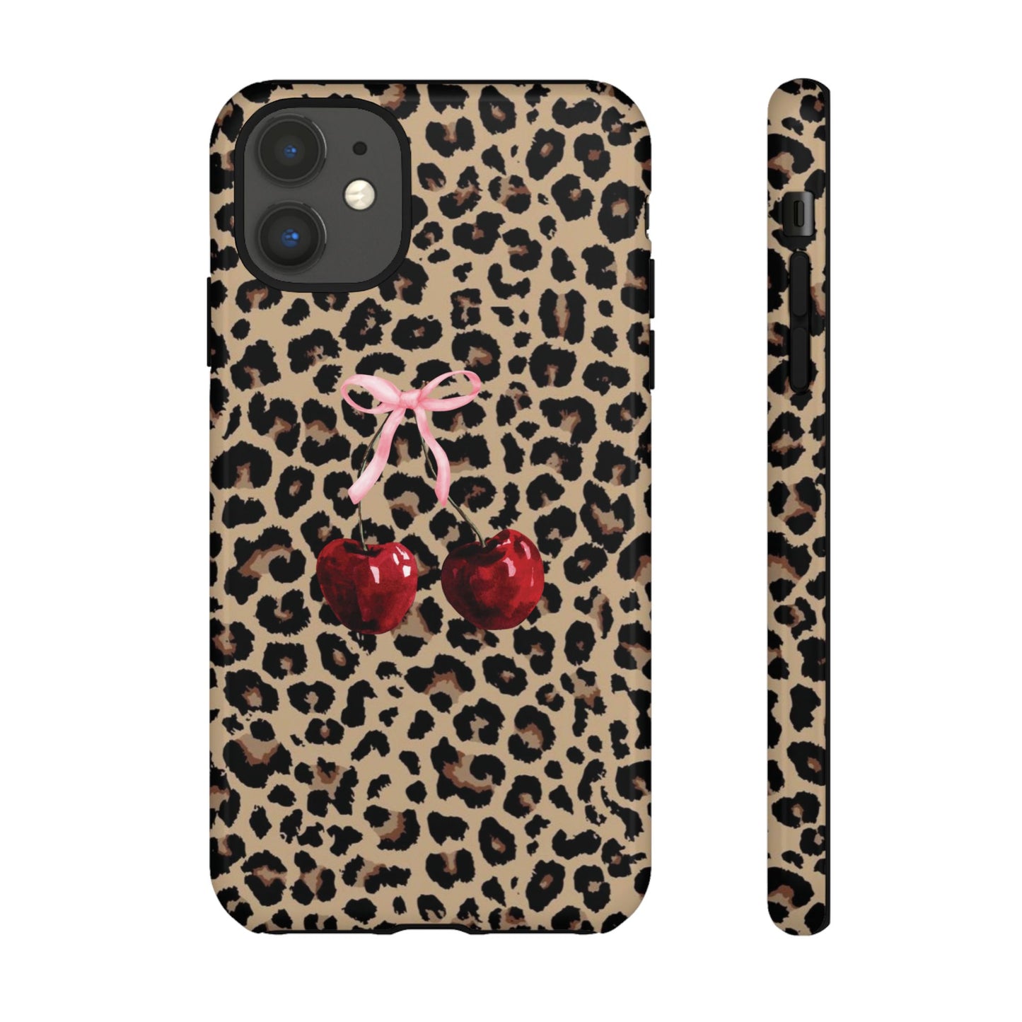 Phone Case: Bows and Cherries