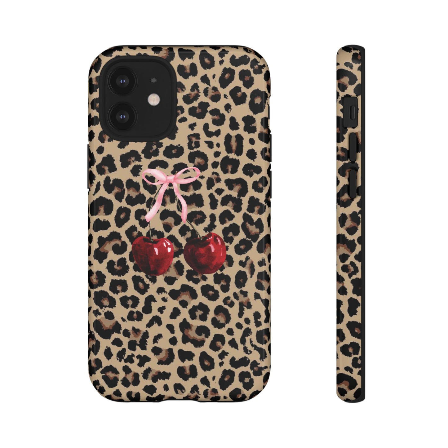 Phone Case: Bows and Cherries