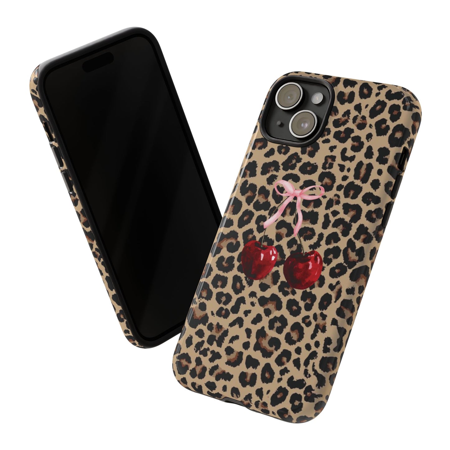 Phone Case: Bows and Cherries