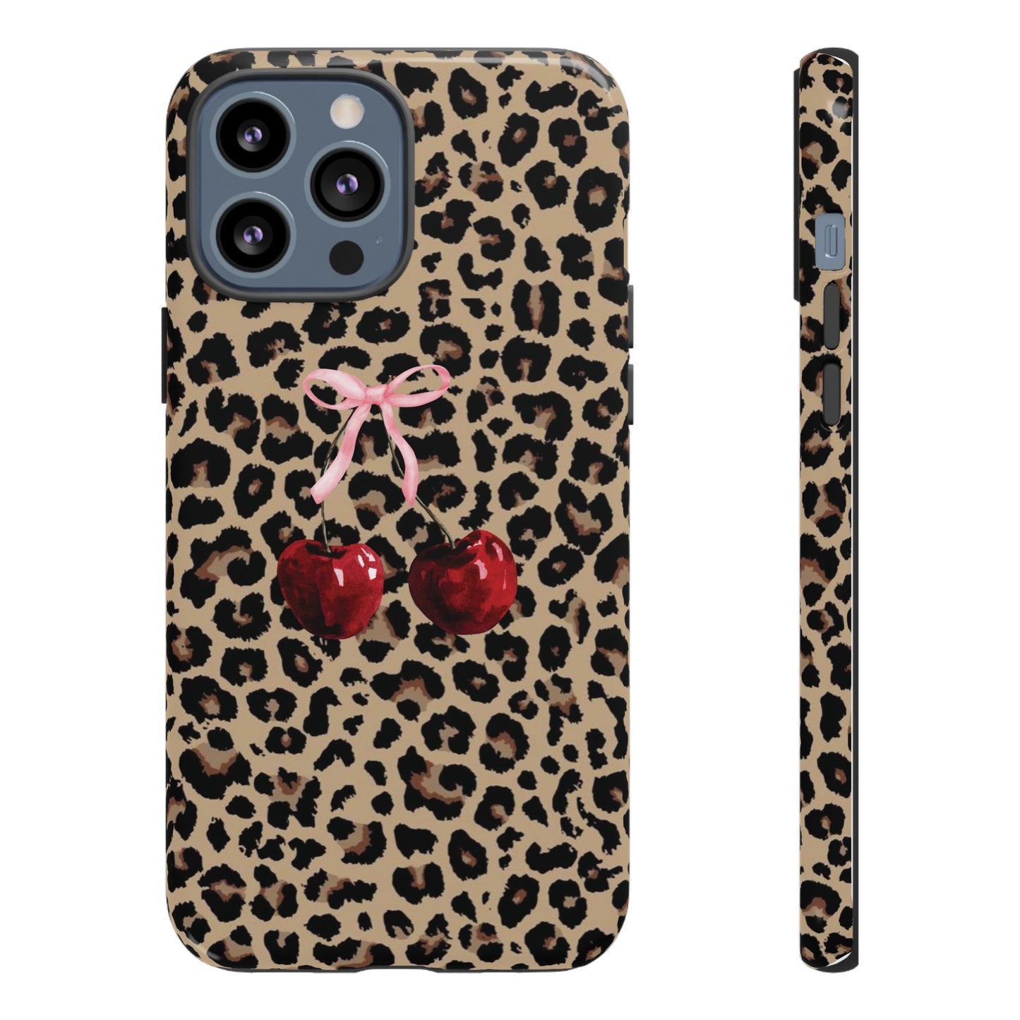 Phone Case: Bows and Cherries